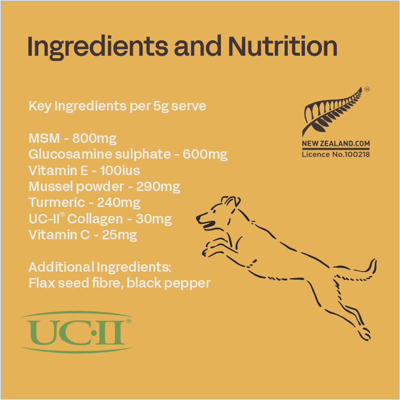 UC-II collagen for dogs