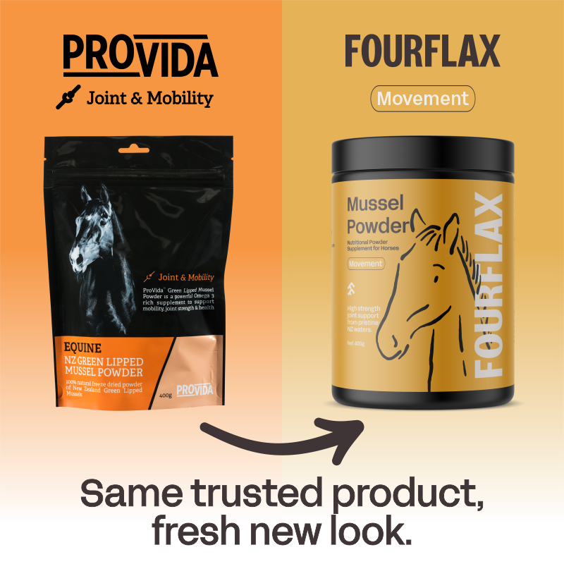 Mussel Powder for Horses by Fourflax