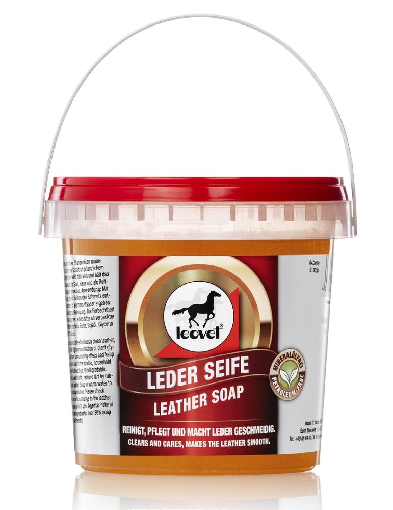 leovet leather soap for saddles and bridles and leather goods