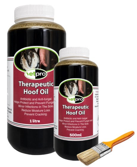 Antibiotic and antifungal hoof oil