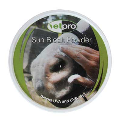 sunblock powder vetpro