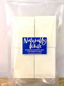 NATURALLY WHITE- Bulk pack of 4 soap bars
