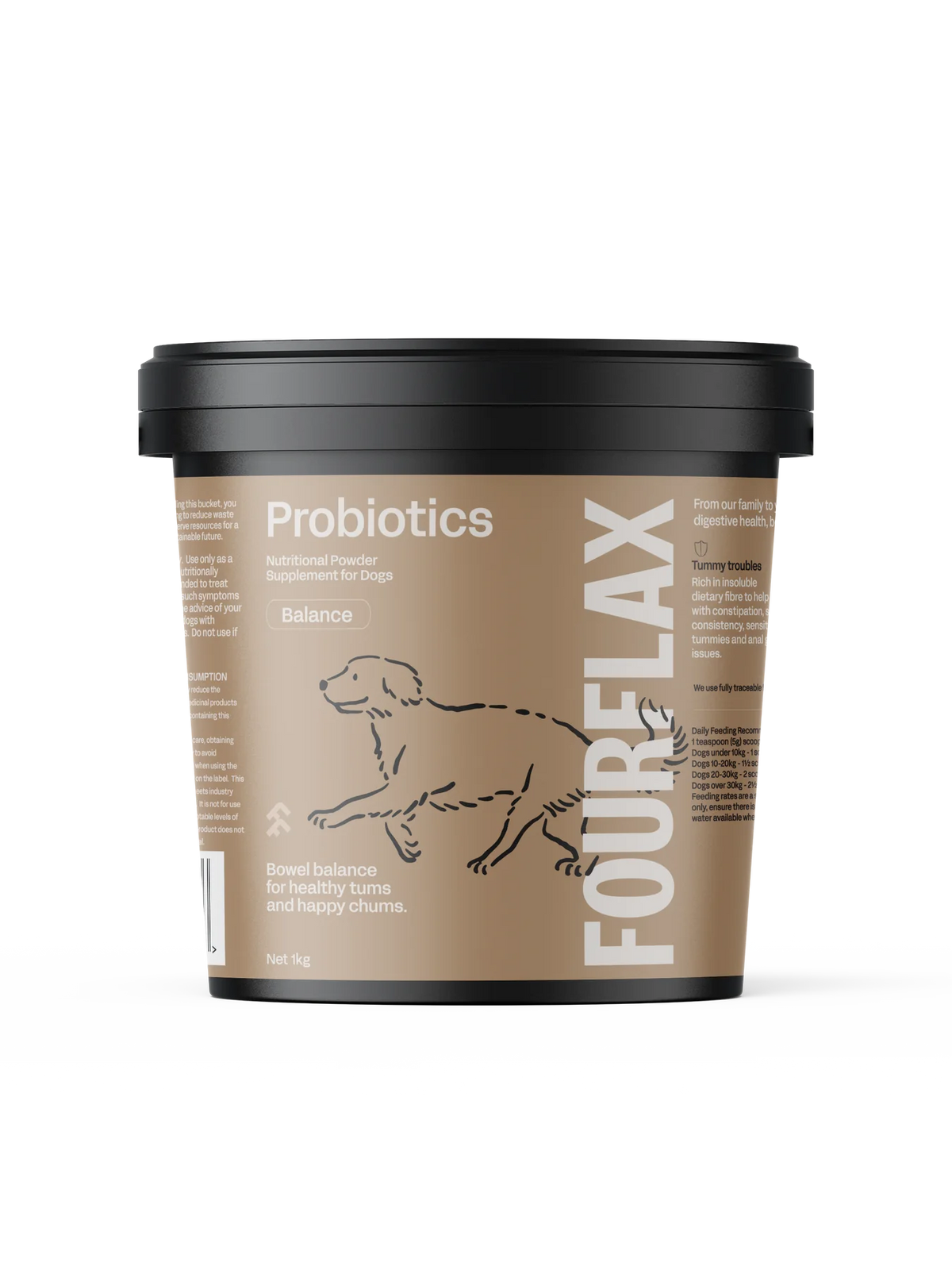 probiotics for dogs fourflax